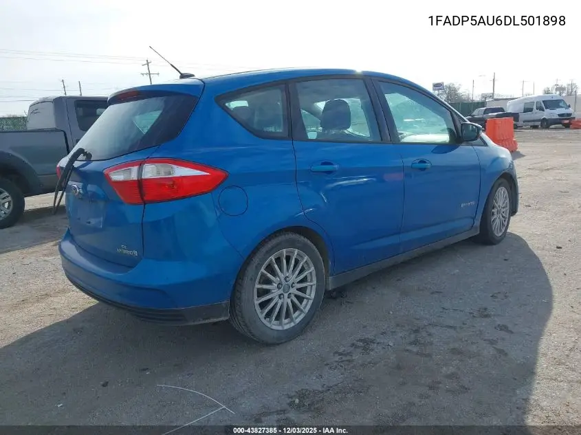 1FADP5AU6DL501898 2013 Ford C-Max Hybrid Se