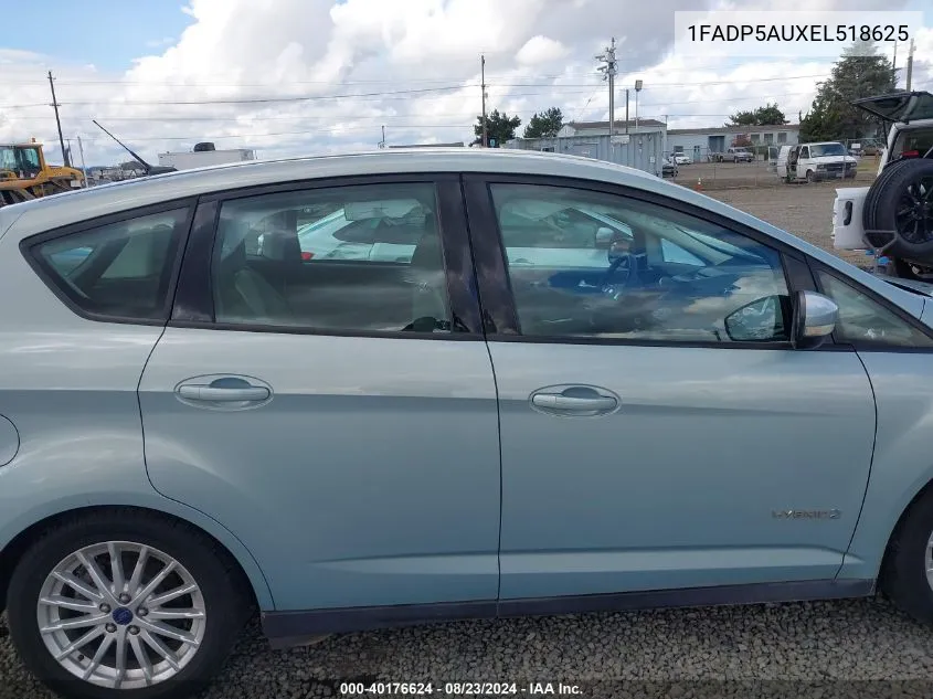 1FADP5AUXEL518625 2014 Ford C-Max Hybrid Se