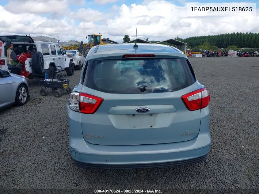 1FADP5AUXEL518625 2014 Ford C-Max Hybrid Se