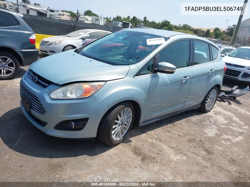 1FADP5BU3EL506749 2014 Ford C-Max Hybrid Sel