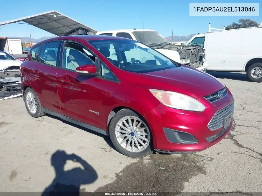1FADP5AU2EL513046 2014 Ford C-Max Hybrid Se
