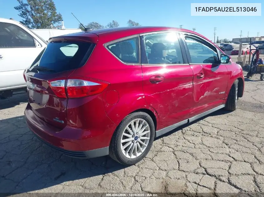 1FADP5AU2EL513046 2014 Ford C-Max Hybrid Se