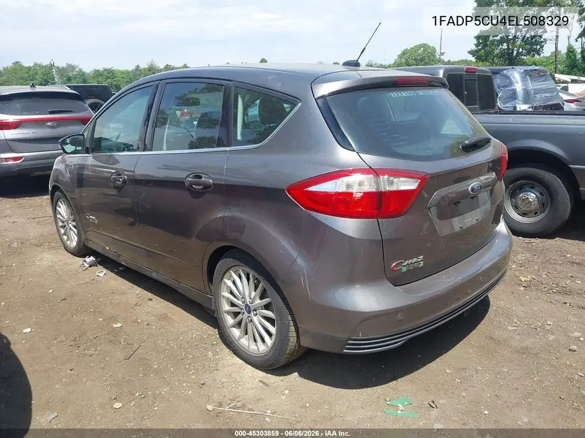 2014 Ford C-Max Energi Sel VIN: 1FADP5CU4EL508329 Lot: 45303859