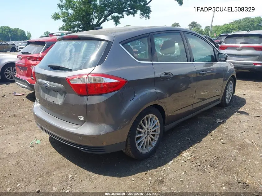 2014 Ford C-Max Energi Sel VIN: 1FADP5CU4EL508329 Lot: 45303859