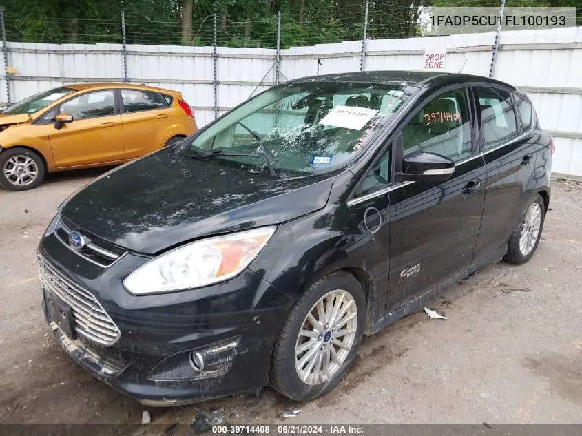 1FADP5CU1FL100193 2015 Ford C-Max Energi Sel