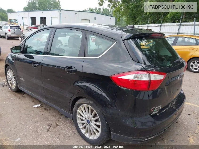 1FADP5CU1FL100193 2015 Ford C-Max Energi Sel