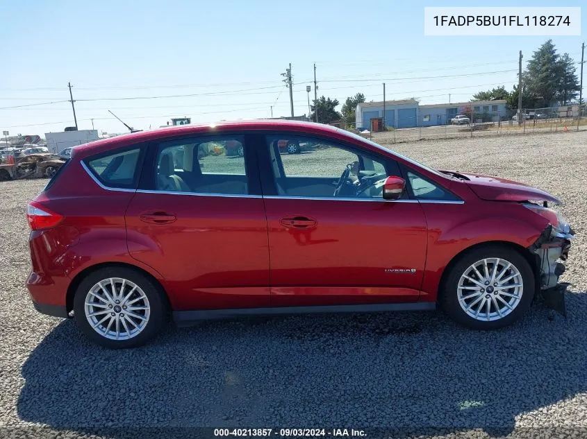 1FADP5BU1FL118274 2015 Ford C-Max Hybrid Sel