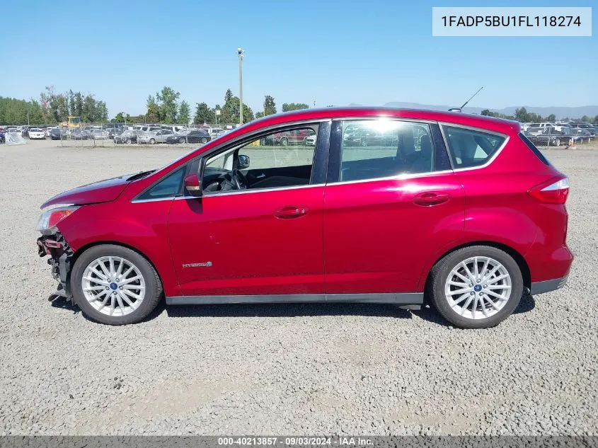 1FADP5BU1FL118274 2015 Ford C-Max Hybrid Sel