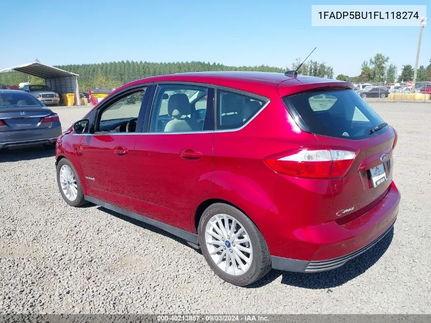 1FADP5BU1FL118274 2015 Ford C-Max Hybrid Sel