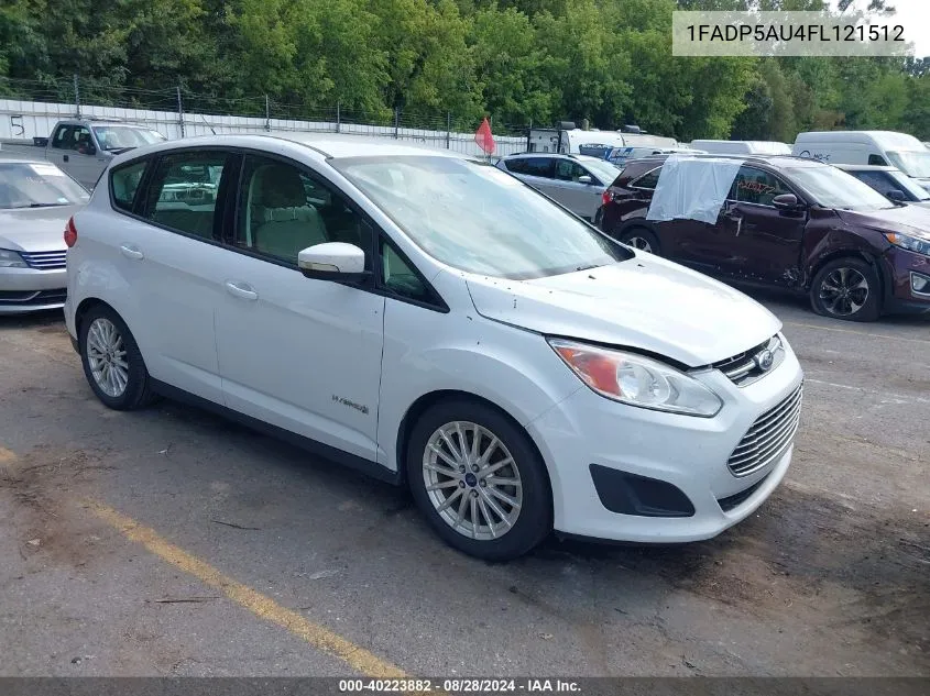 1FADP5AU4FL121512 2015 Ford C-Max Hybrid Se