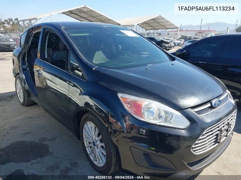 1FADP5AU6FL113234 2015 Ford C-Max Hybrid Se