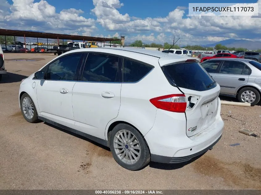 1FADP5CUXFL117073 2015 Ford C-Max Energi Sel