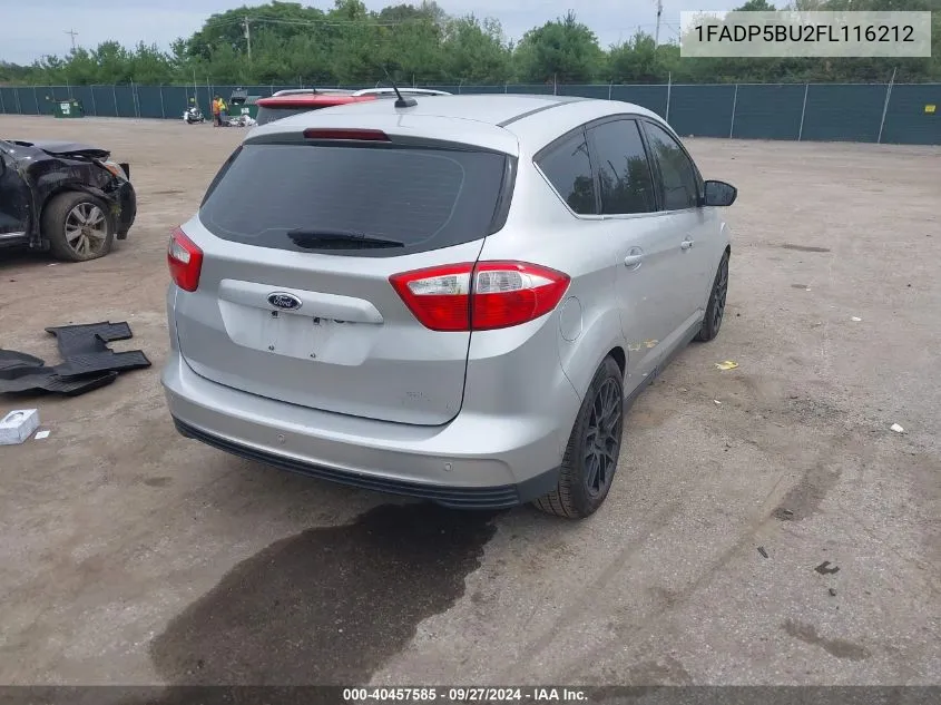 1FADP5BU2FL116212 2015 Ford C-Max Hybrid Sel