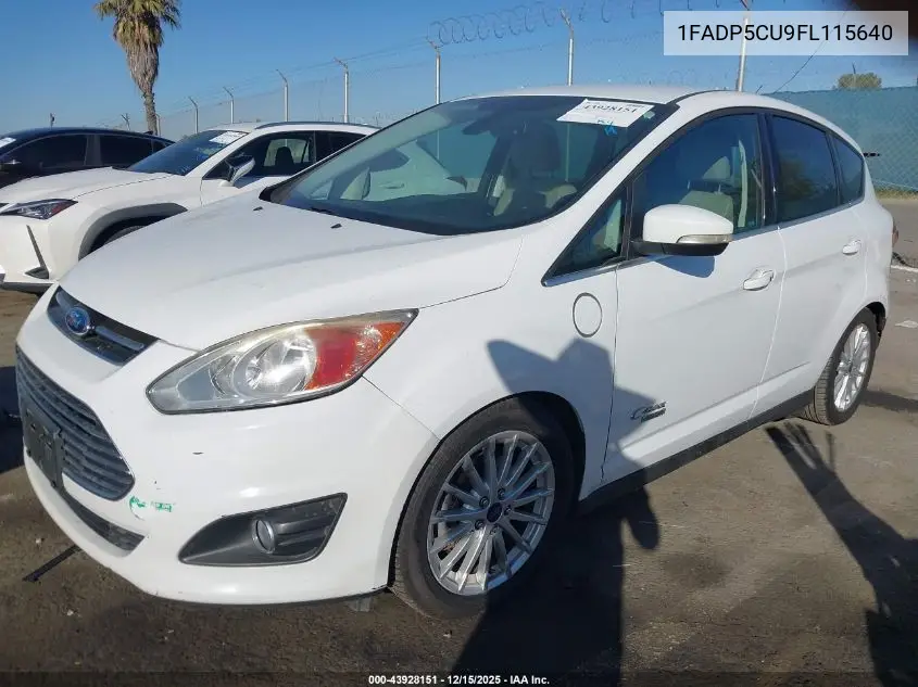 1FADP5CU9FL115640 2015 Ford C-Max Energi Sel