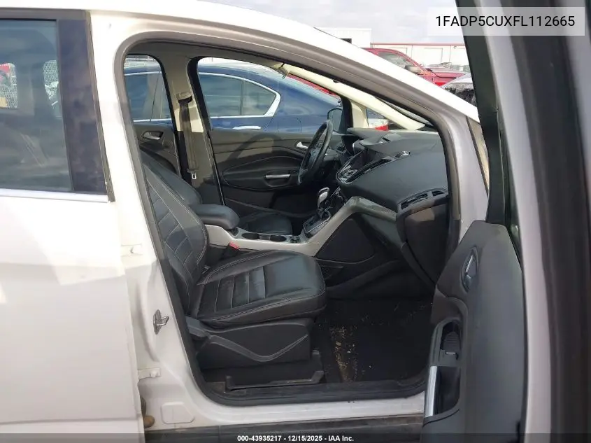 1FADP5CUXFL112665 2015 Ford C-Max Energi Sel
