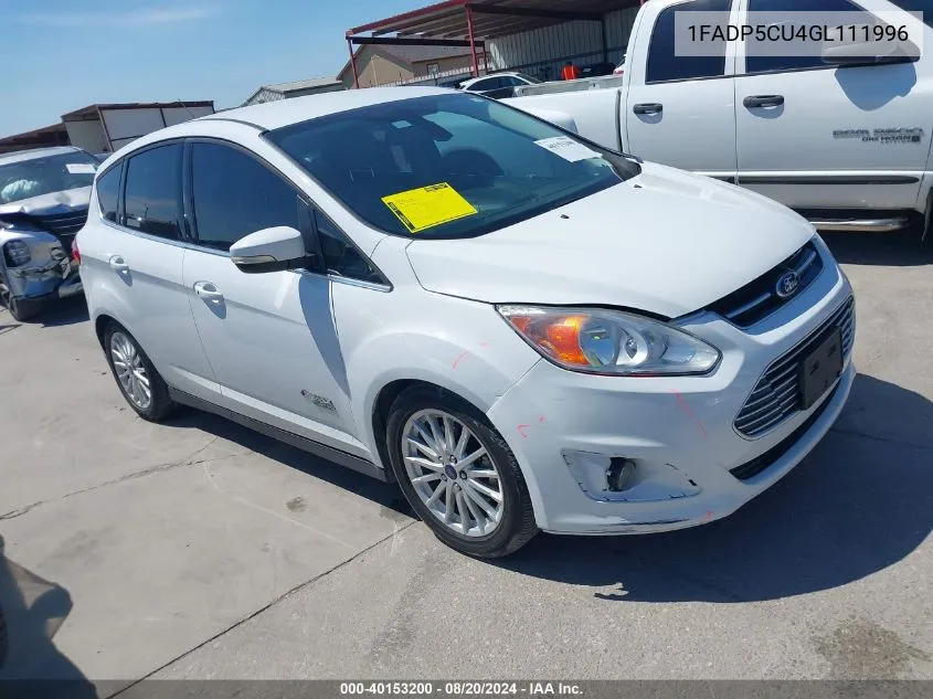 1FADP5CU4GL111996 2016 Ford C-Max Premium Sel