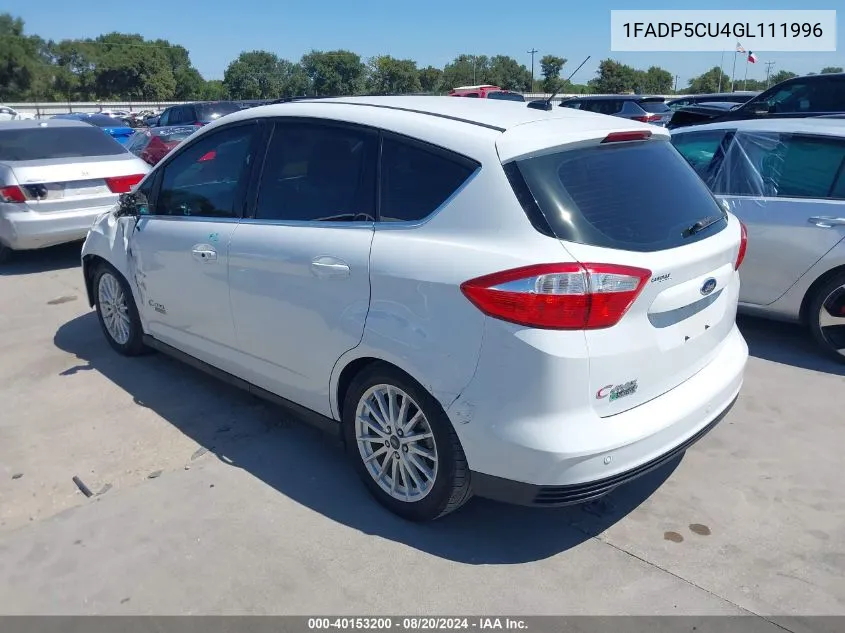 1FADP5CU4GL111996 2016 Ford C-Max Premium Sel