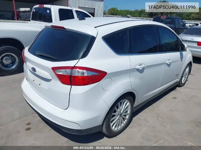 1FADP5CU4GL111996 2016 Ford C-Max Premium Sel