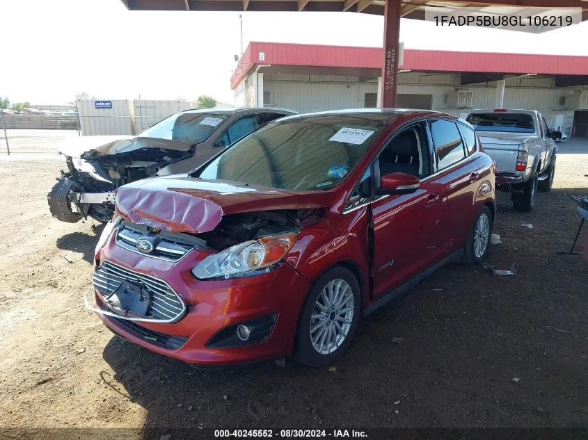 1FADP5BU8GL106219 2016 Ford C-Max Hybrid Sel