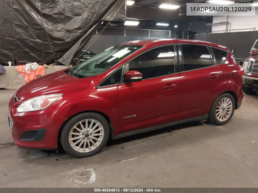 1FADP5AU2GL120229 2016 Ford C-Max Hybrid Se