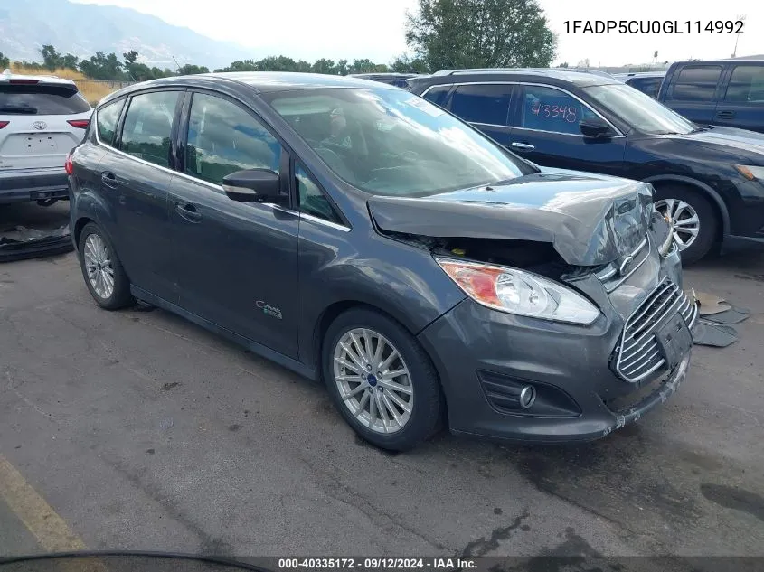 1FADP5CU0GL114992 2016 Ford C-Max Premium Sel