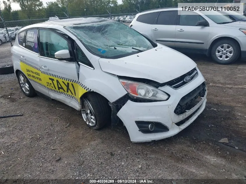 1FADP5BU7GL110052 2016 Ford C-Max Sel