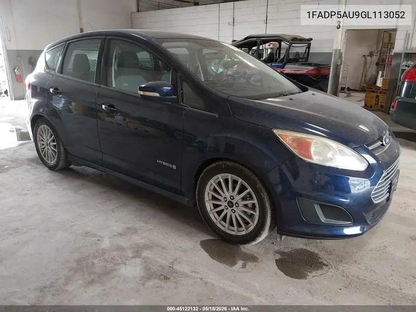 2016 Ford C-Max Hybrid Se VIN: 1FADP5AU9GL113052 Lot: 45122132