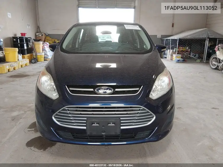 2016 Ford C-Max Hybrid Se VIN: 1FADP5AU9GL113052 Lot: 45122132