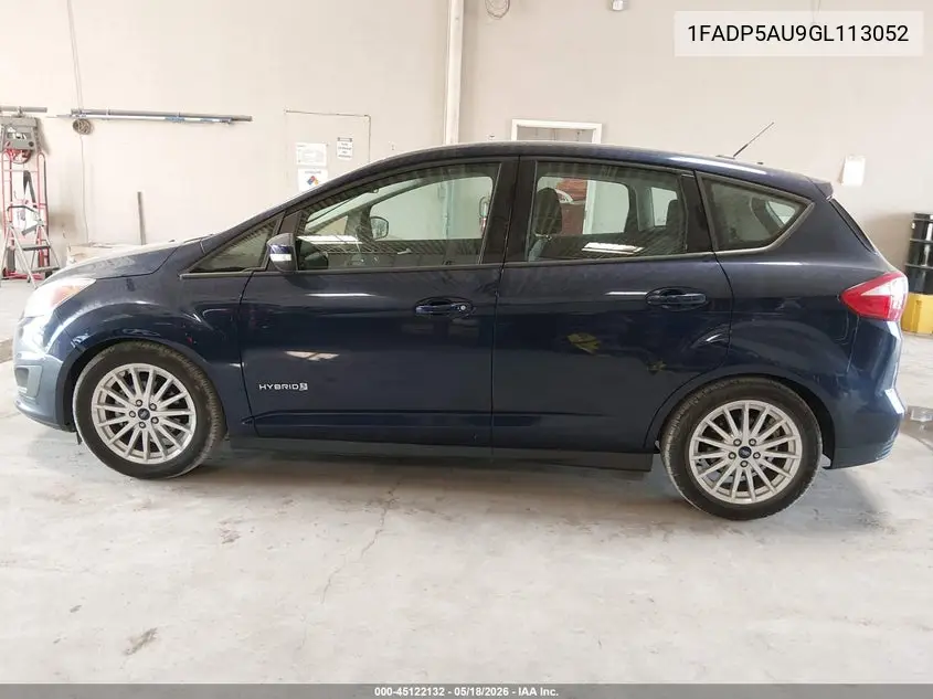 2016 Ford C-Max Hybrid Se VIN: 1FADP5AU9GL113052 Lot: 45122132