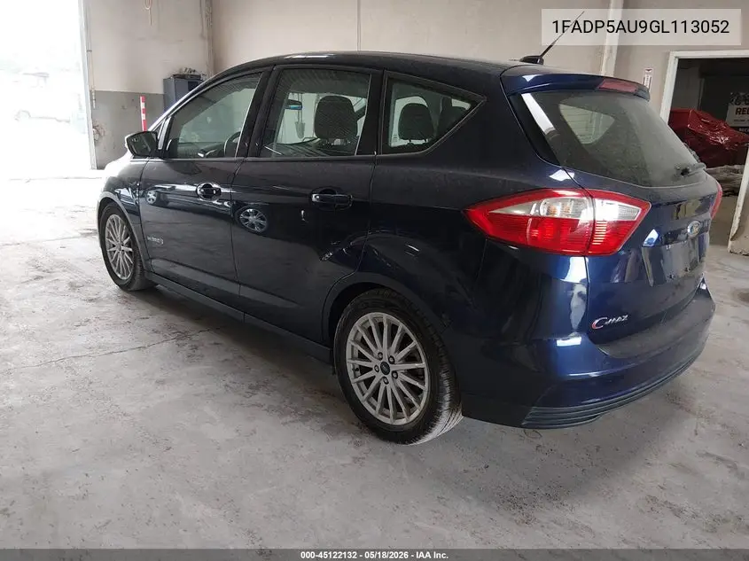 2016 Ford C-Max Hybrid Se VIN: 1FADP5AU9GL113052 Lot: 45122132