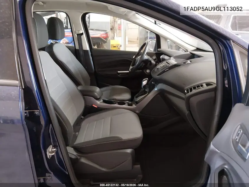 2016 Ford C-Max Hybrid Se VIN: 1FADP5AU9GL113052 Lot: 45122132