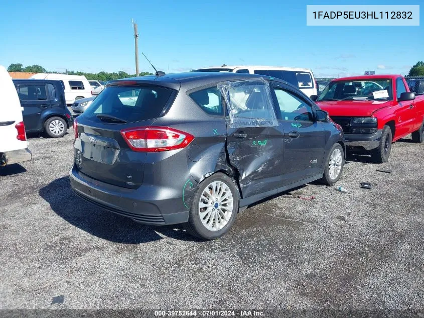 1FADP5EU3HL112832 2017 Ford C-Max Energi Se