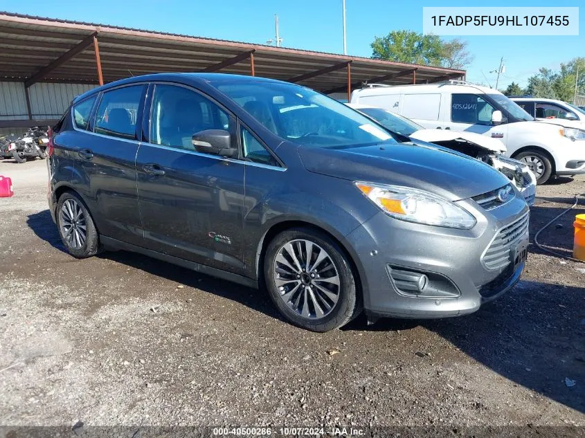 1FADP5FU9HL107455 2017 Ford C-Max Energi Titanium