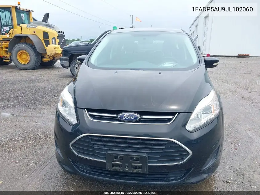 2018 Ford C-Max Hybrid Se VIN: 1FADP5AU9JL102060 Lot: 45185145