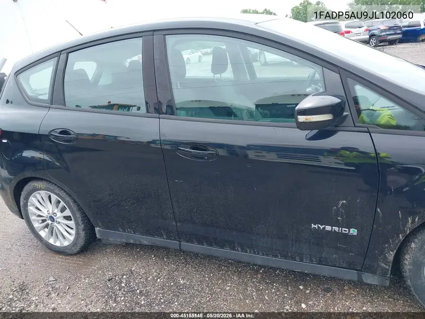 2018 Ford C-Max Hybrid Se VIN: 1FADP5AU9JL102060 Lot: 45185145