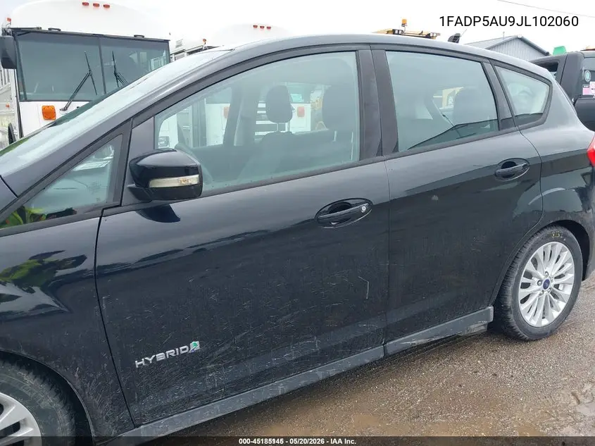 2018 Ford C-Max Hybrid Se VIN: 1FADP5AU9JL102060 Lot: 45185145
