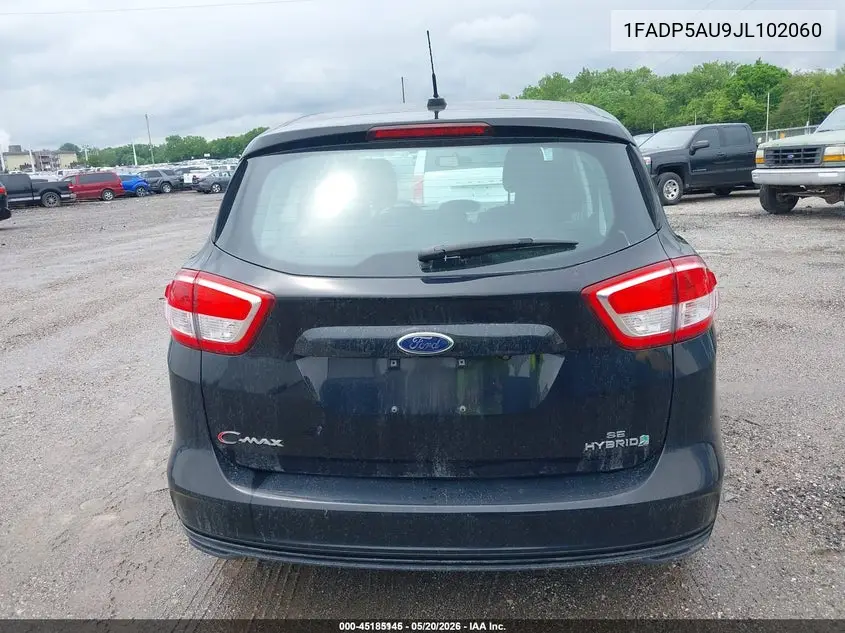 2018 Ford C-Max Hybrid Se VIN: 1FADP5AU9JL102060 Lot: 45185145