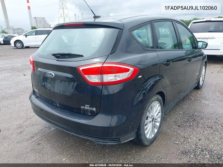 2018 Ford C-Max Hybrid Se VIN: 1FADP5AU9JL102060 Lot: 45185145