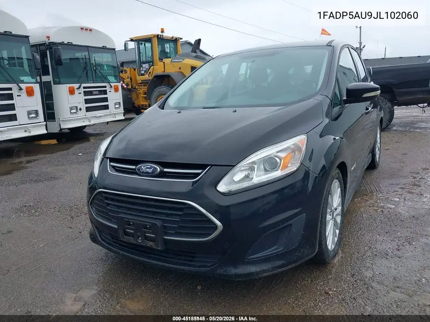 2018 Ford C-Max Hybrid Se VIN: 1FADP5AU9JL102060 Lot: 45185145