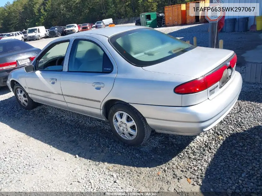 1FAFP6635WK297067 1998 Ford Contour Lx