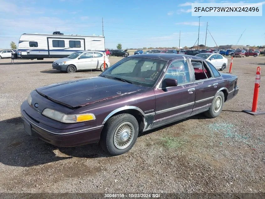 2FACP73W2NX242496 1992 Ford Crown Victoria