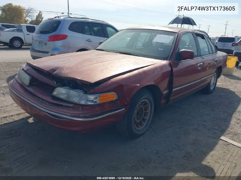 2FALP74W3TX173605 1996 Ford Crown Victoria Lx