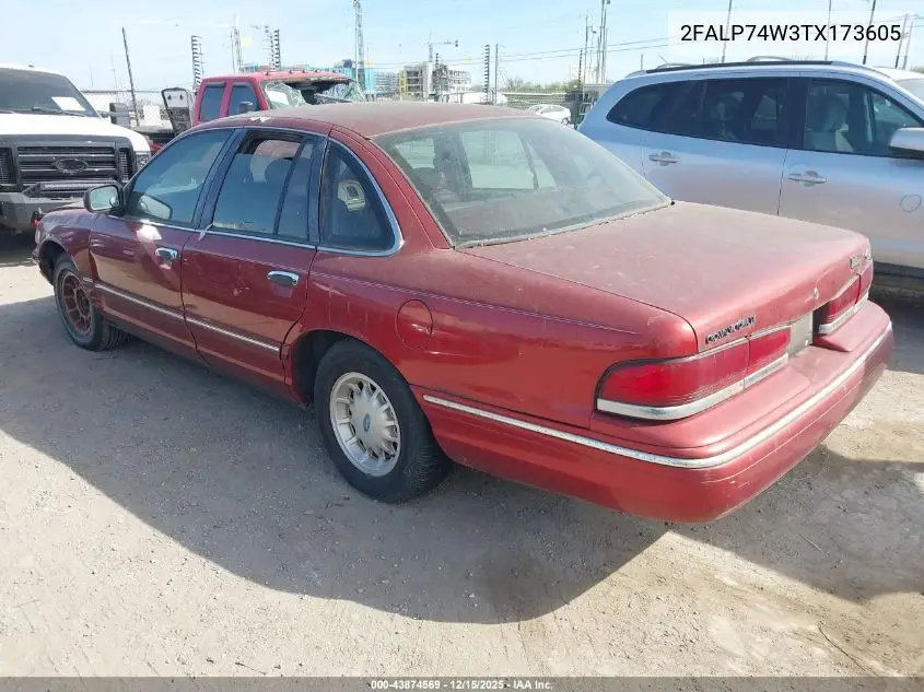 2FALP74W3TX173605 1996 Ford Crown Victoria Lx