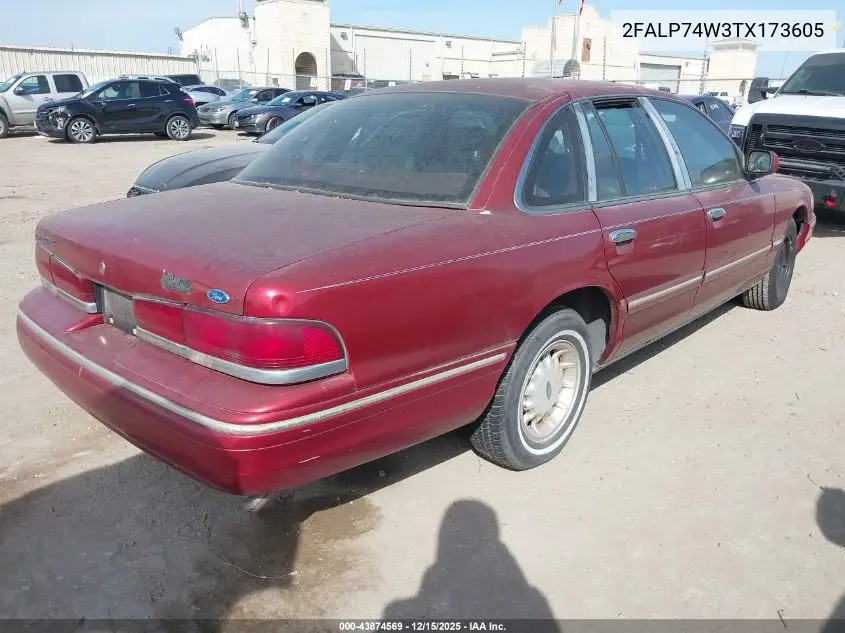 2FALP74W3TX173605 1996 Ford Crown Victoria Lx