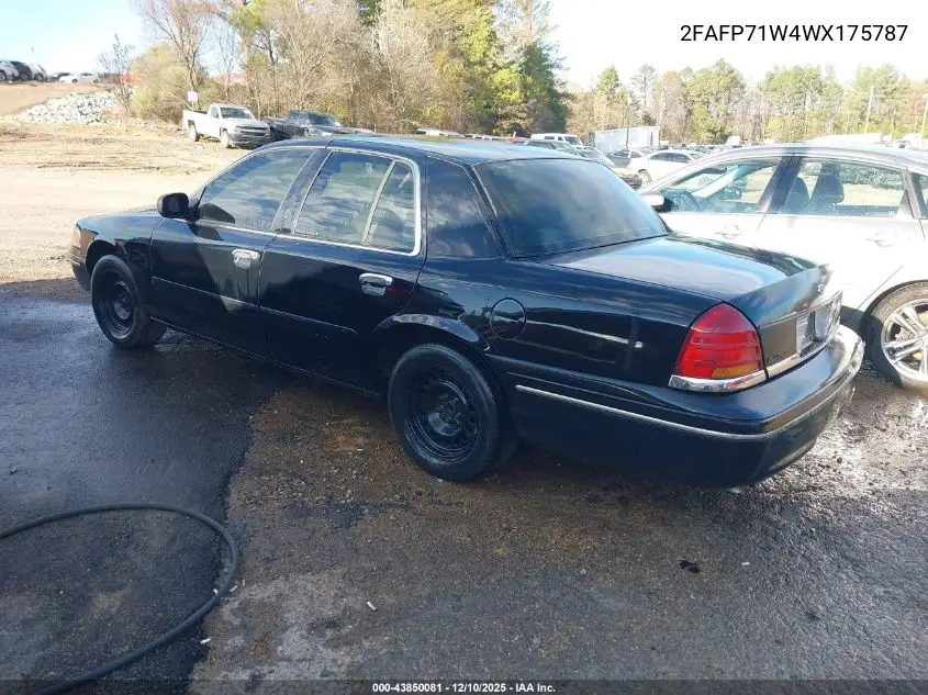 2FAFP71W4WX175787 1998 Ford Crown Victoria Police Interceptor