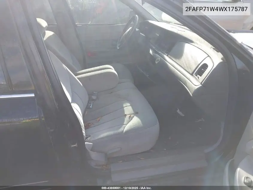 2FAFP71W4WX175787 1998 Ford Crown Victoria Police Interceptor