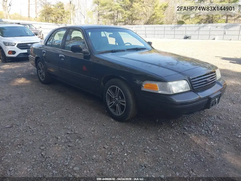 2FAHP74W83X144901 2003 Ford Crown Victoria Lx