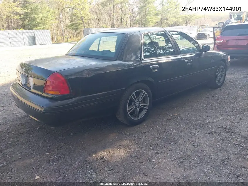 2FAHP74W83X144901 2003 Ford Crown Victoria Lx