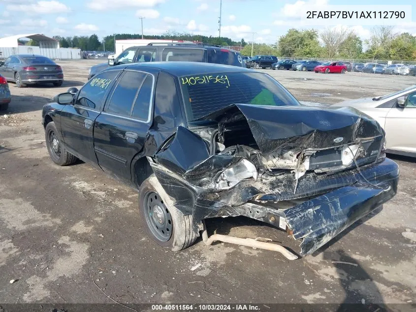 2FABP7BV1AX112790 2010 Ford Crown Victoria Police/Police Interceptor