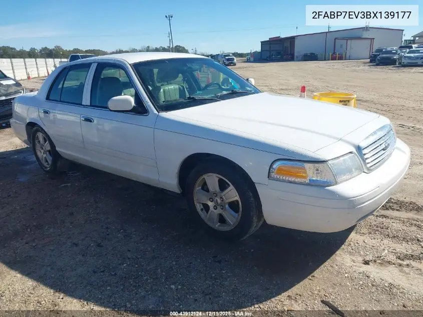 2FABP7EV3BX139177 2011 Ford Crown Victoria Lx